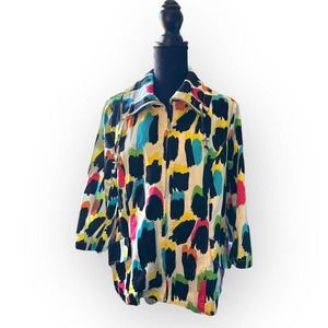 Women’s Vintage Multicolored‎ Drapers & Damons Jacket | Size M